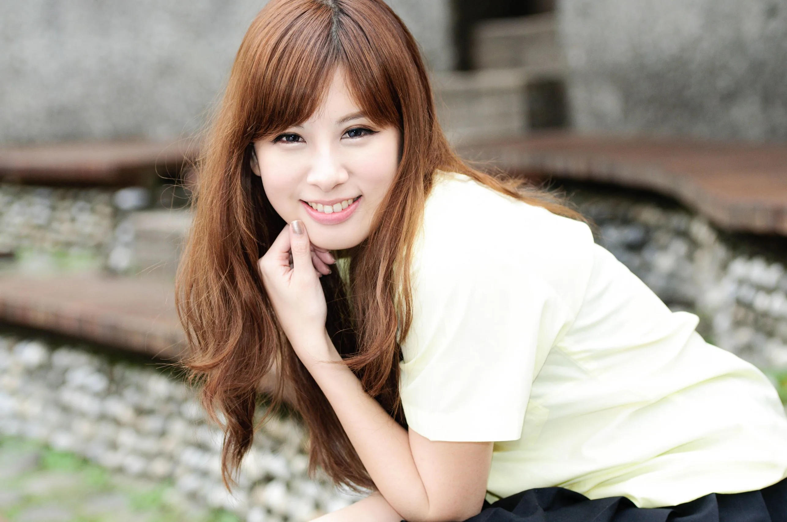 Người đẹp Đài Loan Kate Xiaomi - Những bức ảnh đường phố ngọt ngào được chụp trong công viên. - 22